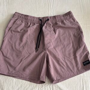 Ezekiel Men's Athletic Shorts in Mauve